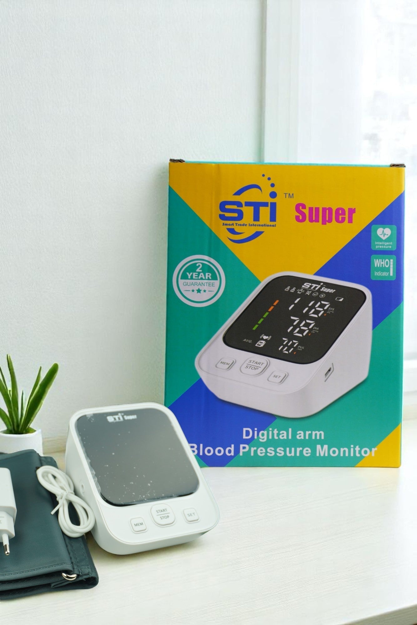 STI Blood Presure Monitor LED