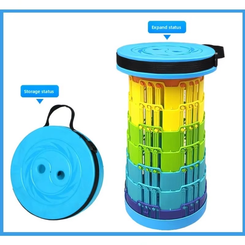 Foldable Telescopic Stool